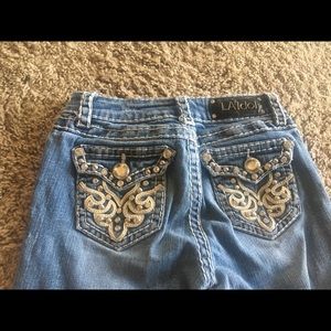 LA idol size 10 boot cut jeans